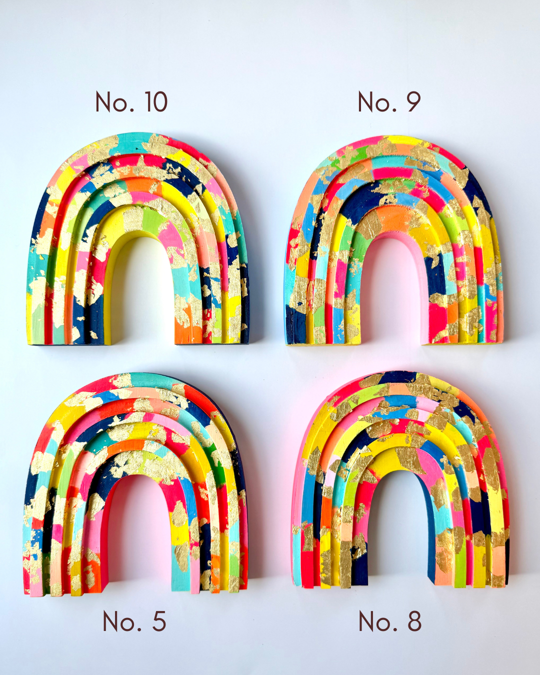 Vibrant Rainbow No. 8