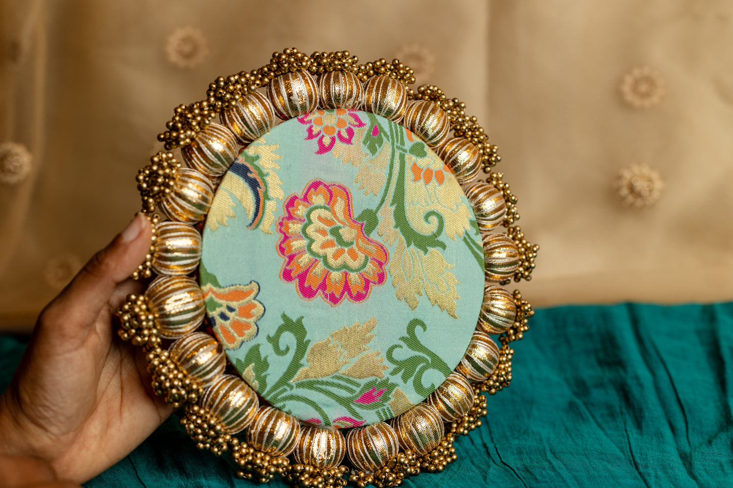 Ethnic Brocade Plate