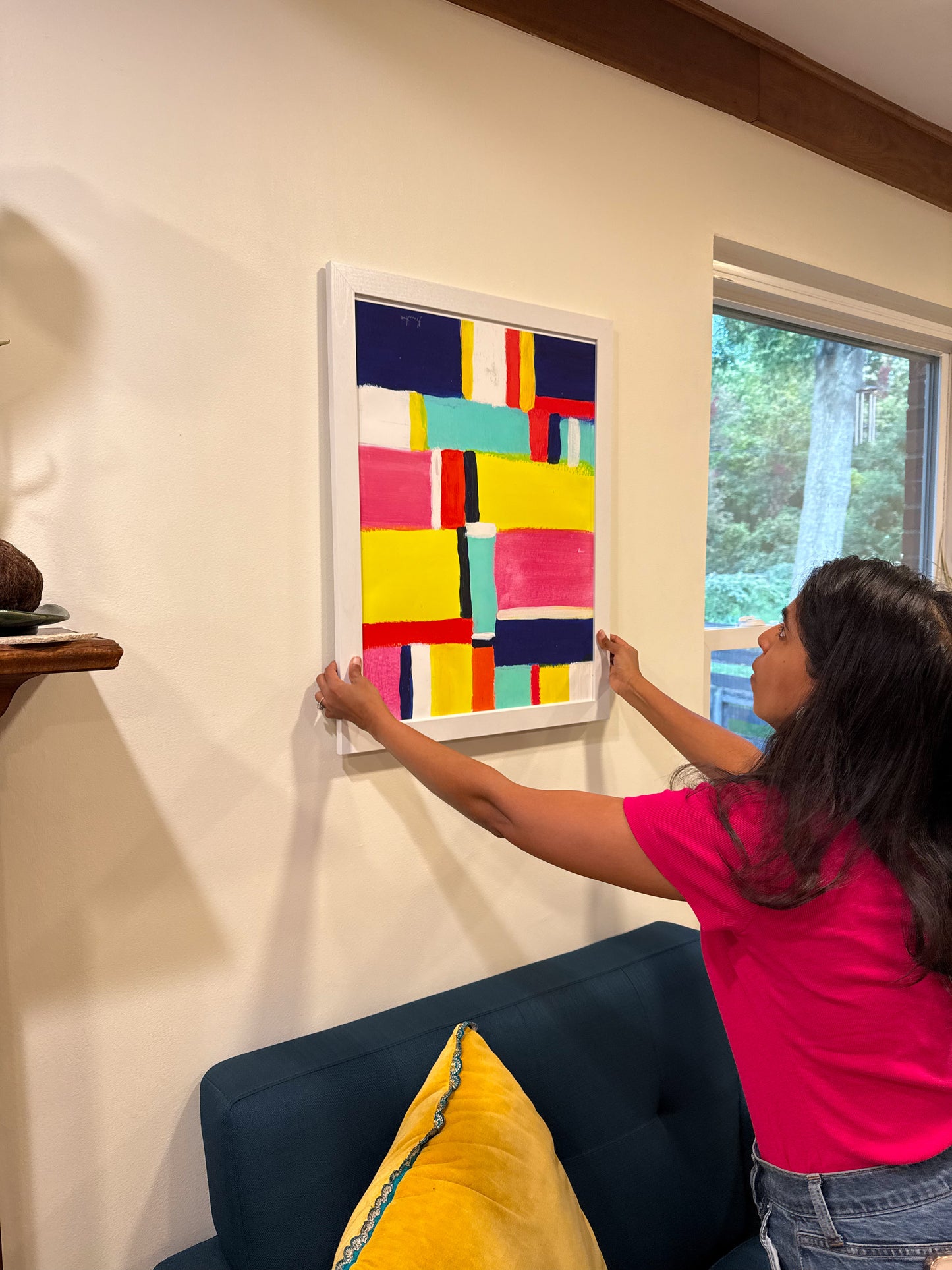 Framed Print - Geometric Abstract Print 2