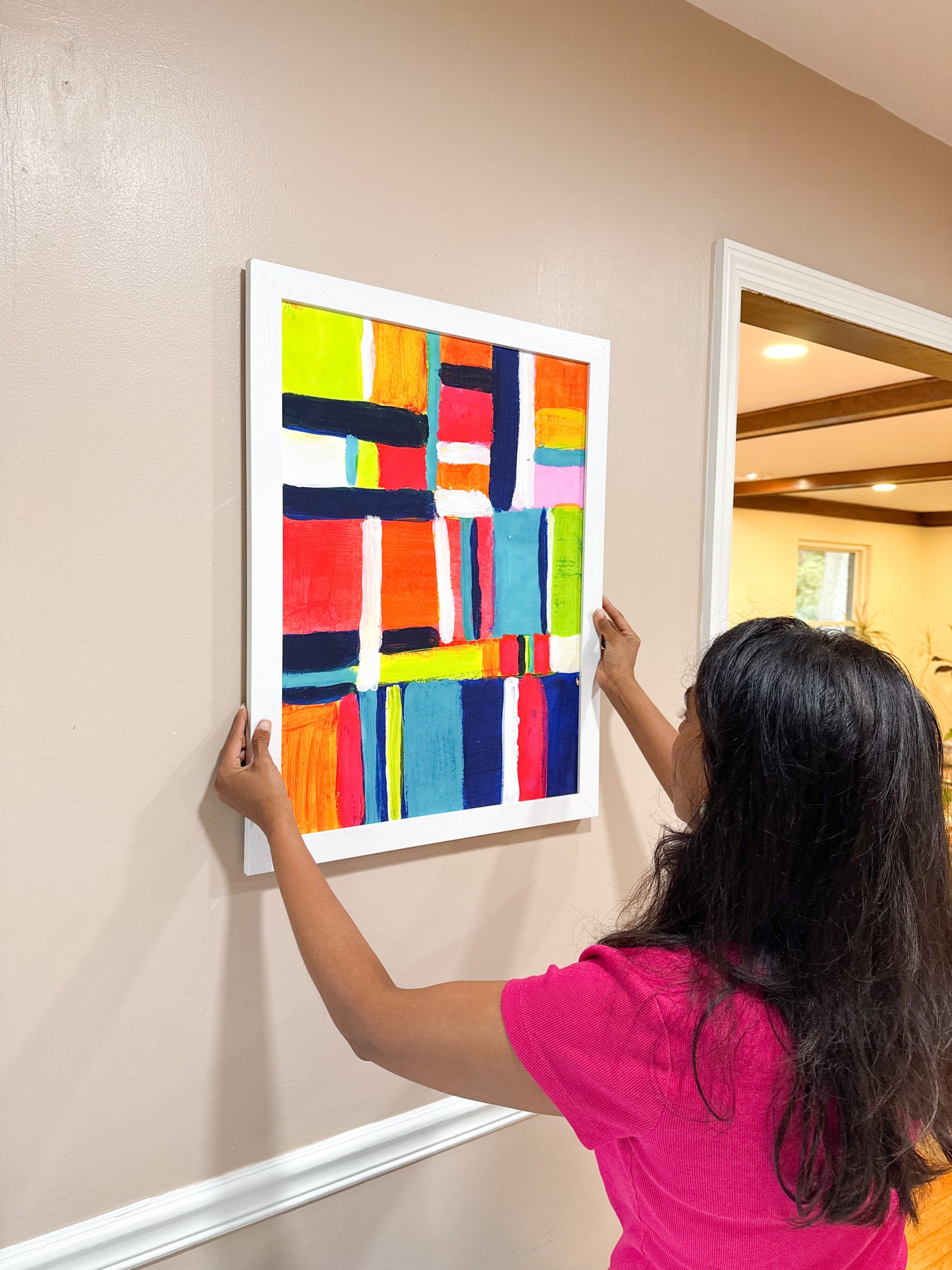 Framed Print - Geometric Abstract Print 3