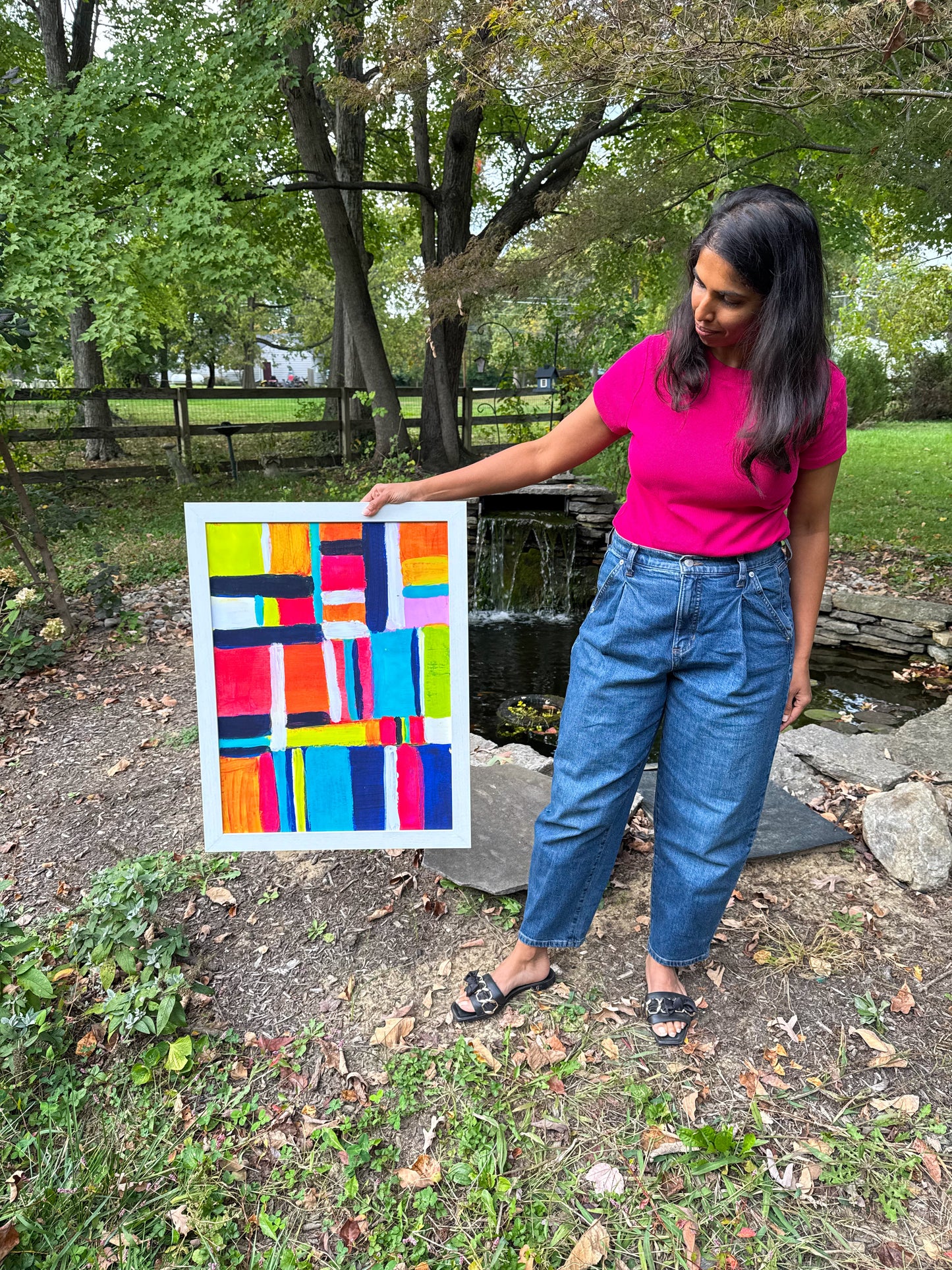 Framed Print - Geometric Abstract Print 3