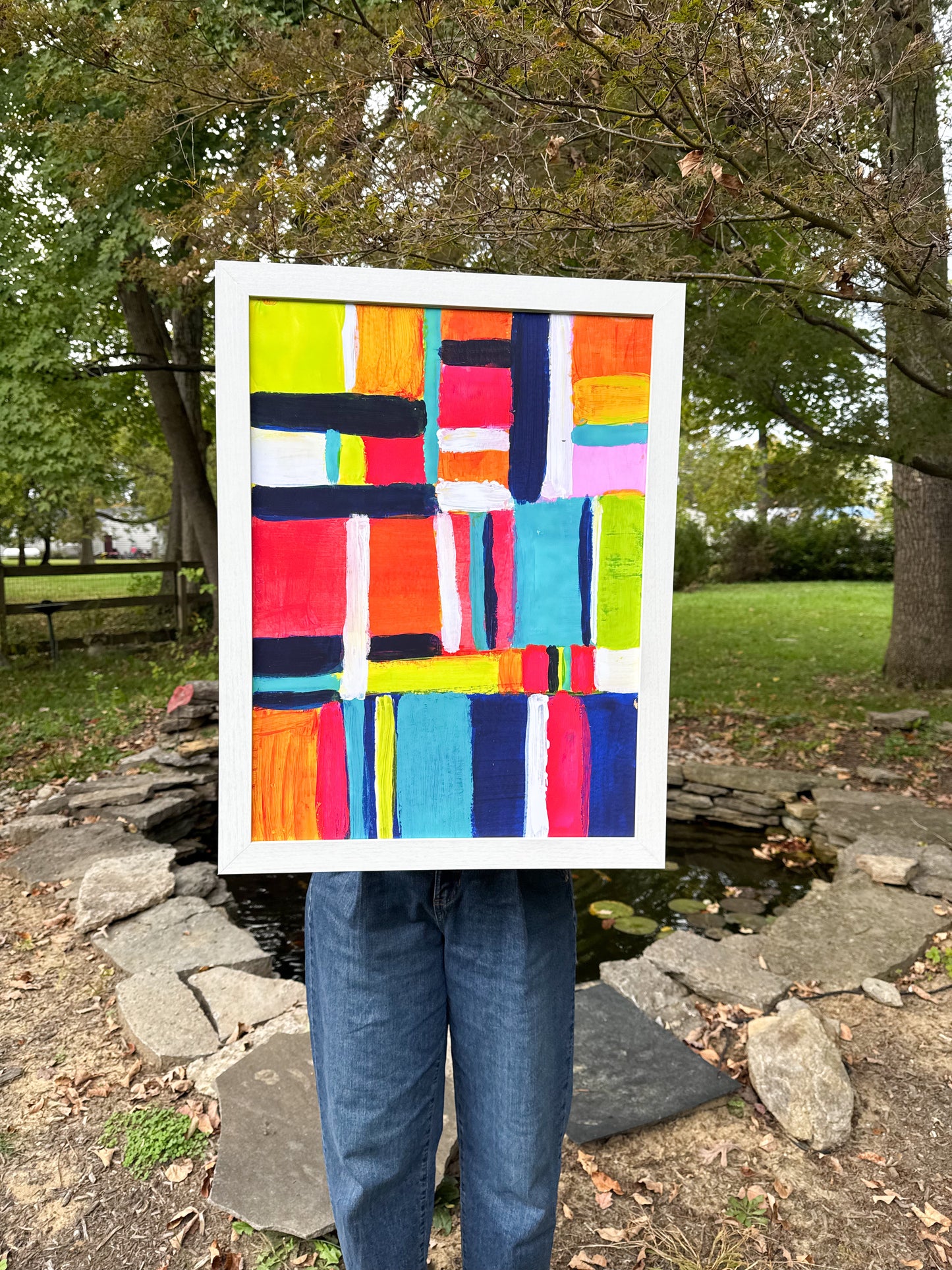 Framed Print - Geometric Abstract Print 3